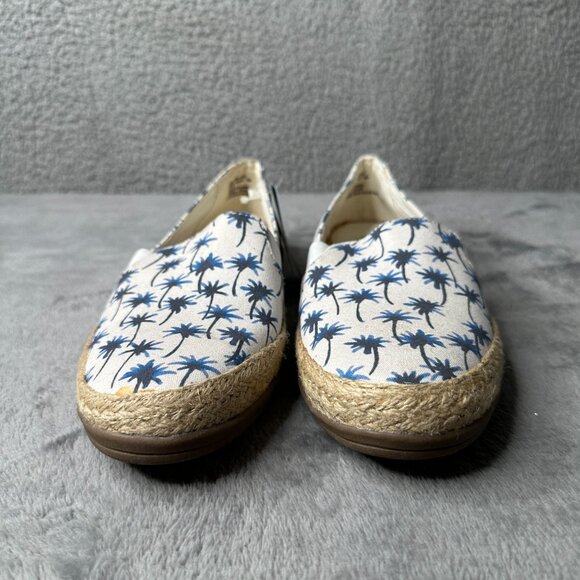 Bass Jenny Palm Tree Espadrille Flats‎ Size 8M NWT Coastal Boho - Picture 2 of 15